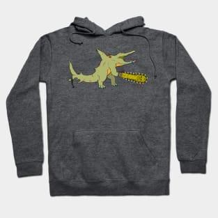 Crocodile Chainsaw Massacre Hoodie